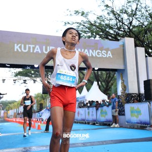 Race photo from BOGORUN 2026