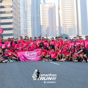 Race photo from SMARTFREN RUN 2026 VIBES