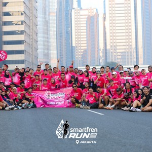 Race photo from SMARTFREN RUN 2026 VIBES