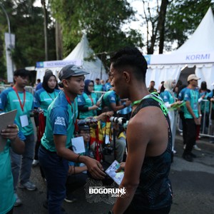Race photo from BOGORUN 2026