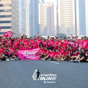 Race photo from SMARTFREN RUN 2026 VIBES