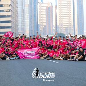 Race photo from SMARTFREN RUN 2026 VIBES