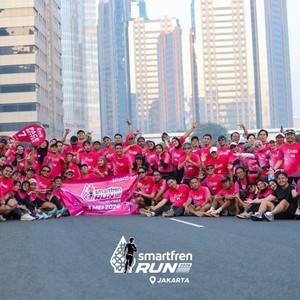 Race photo from SMARTFREN RUN 2026 VIBES