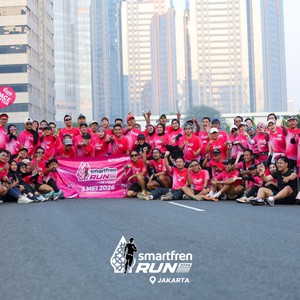 Race photo from SMARTFREN RUN 2026 VIBES