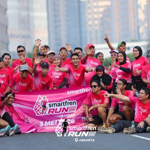 Race photo from SMARTFREN RUN 2026 VIBES