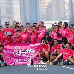 Race photo from SMARTFREN RUN 2026 VIBES