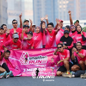 Race photo from SMARTFREN RUN 2026 VIBES