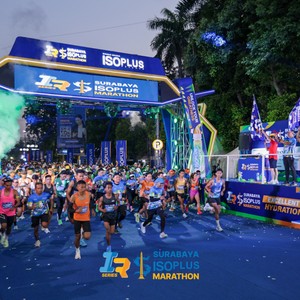 Race photo from SURABAYA ISOPLUS MARATHON 2026