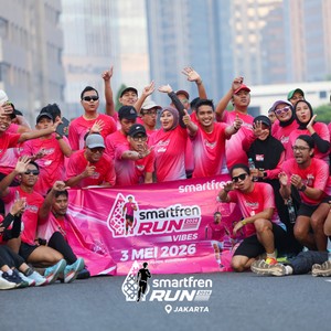 Race photo from SMARTFREN RUN 2026 VIBES