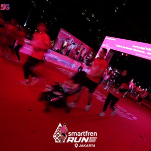 Race photo from SMARTFREN RUN 2026