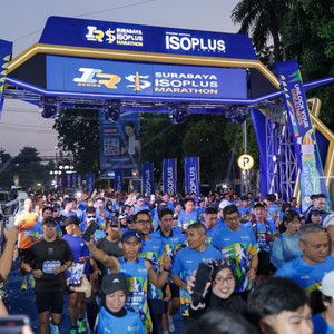 Race photo from SURABAYA ISOPLUS MARATHON 2026