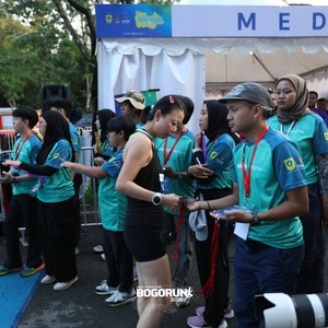 Race photo from BOGORUN 2026