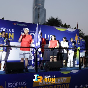 Race photo from ISOPLUS RUN 2026 - JAKARTA