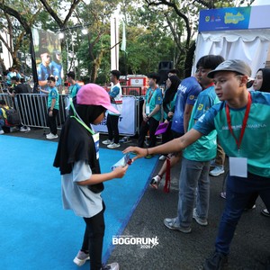 Race photo from BOGORUN 2026