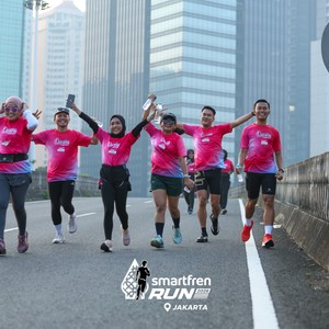 Race photo from SMARTFREN RUN 2026 VIBES