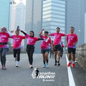 Race photo from SMARTFREN RUN 2026 VIBES