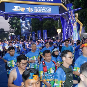 Race photo from SURABAYA ISOPLUS MARATHON 2026