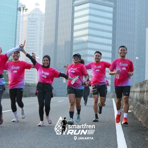 Race photo from SMARTFREN RUN 2026 VIBES