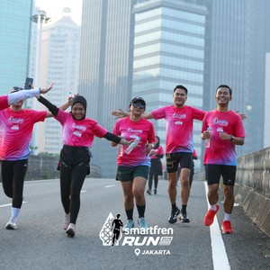 Race photo from SMARTFREN RUN 2026 VIBES