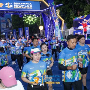 Race photo from SURABAYA ISOPLUS MARATHON 2026