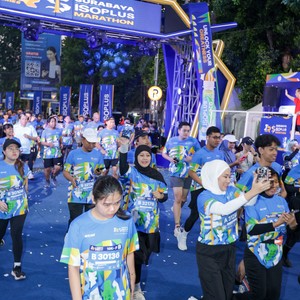 Race photo from SURABAYA ISOPLUS MARATHON 2026