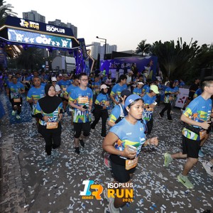 Race photo from ISOPLUS RUN 2026 - JAKARTA