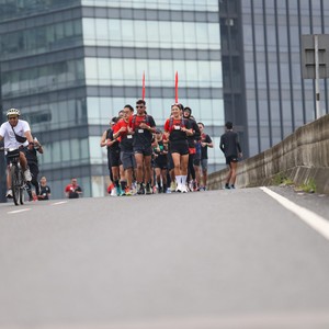Race photo from FIRST SUNDAY RUN