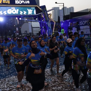 Race photo from ISOPLUS RUN 2026 - JAKARTA