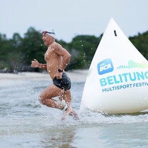 Race photo from Belitung Multisport Festival