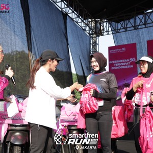 Race photo from SMARTFREN RUN 2026