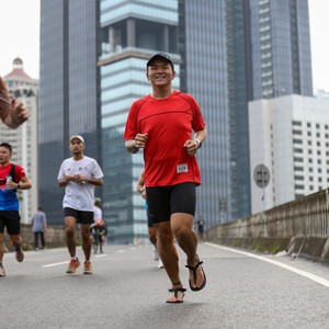 Race photo from FIRST SUNDAY RUN
