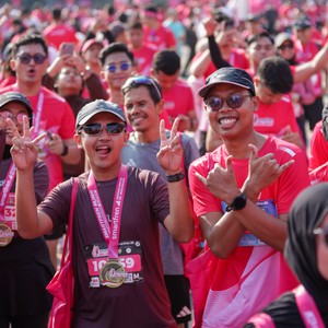 Race photo from SMARTFREN RUN 2026