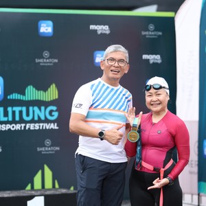 Race photo from Belitung Multisport Festival