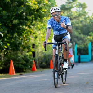 Race photo from Belitung Multisport Festival