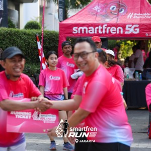 Race photo from SMARTFREN RUN 2026 VIBES