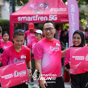 Race photo from SMARTFREN RUN 2026 VIBES