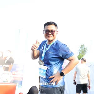 Race photo from BOGORUN 2026