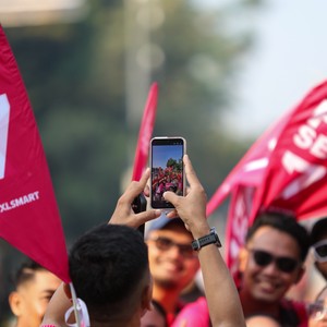 Race photo from SMARTFREN RUN 2026 VIBES