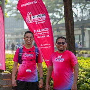Race photo from SMARTFREN RUN 2026 VIBES