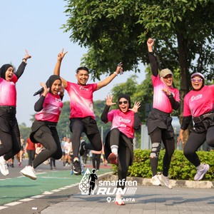 Race photo from SMARTFREN RUN 2026 VIBES