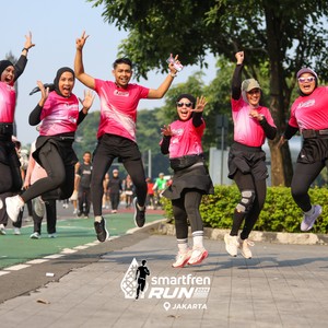 Race photo from SMARTFREN RUN 2026 VIBES
