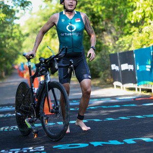 Race photo from Belitung Multisport Festival