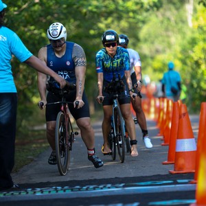 Race photo from Belitung Multisport Festival