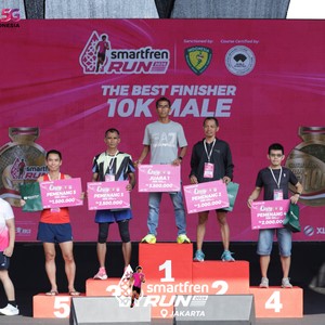 Race photo from SMARTFREN RUN 2026