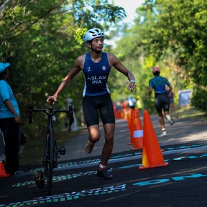 Race photo from Belitung Multisport Festival