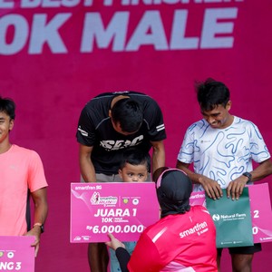 Race photo from SMARTFREN RUN 2026