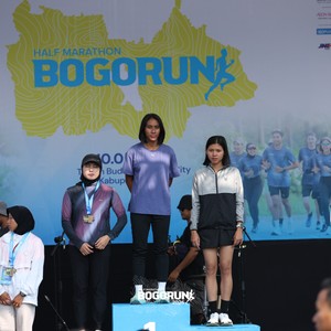 Race photo from BOGORUN 2026
