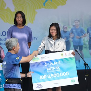 Race photo from BOGORUN 2026