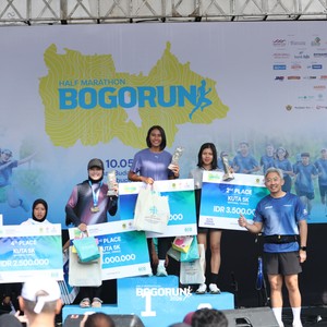 Race photo from BOGORUN 2026