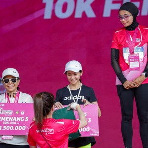 Race photo from SMARTFREN RUN 2026